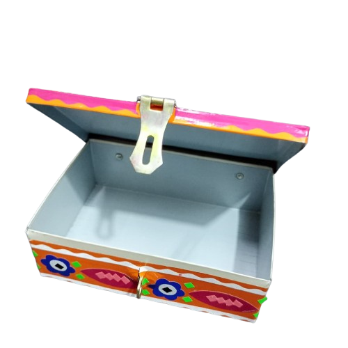 chamakpatti Box(15 by 10.5):Real Truck Art Design for Storage and Decoration - Image 3