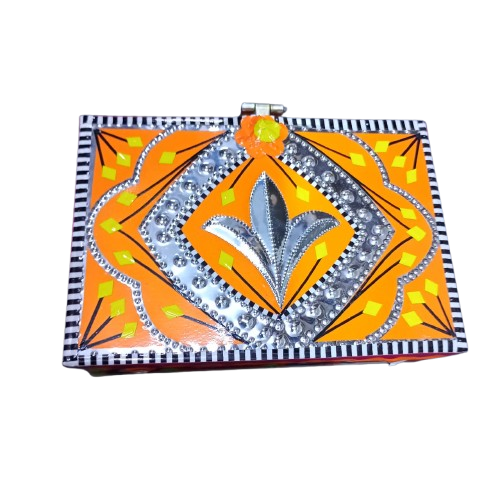 chamakpatti Box(15 by 10.5):Real Truck Art Design for Storage and Decoration - Image 5