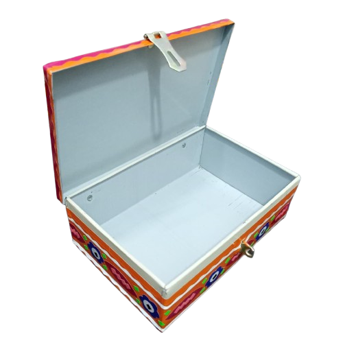chamakpatti Box(20 by 13):Real Truck Art Design for Storage and Decoration - Image 3