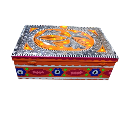 chamakpatti Box(20 by 13):Real Truck Art Design for Storage and Decoration - Image 5