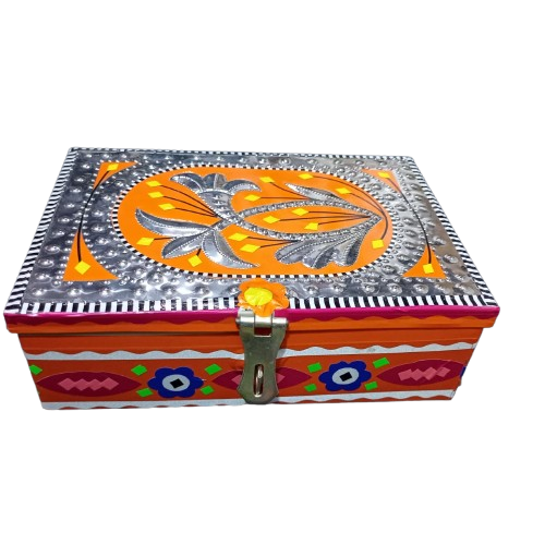 chamakpatti Box(20 by 13):Real Truck Art Design for Storage and Decoration - Image 7