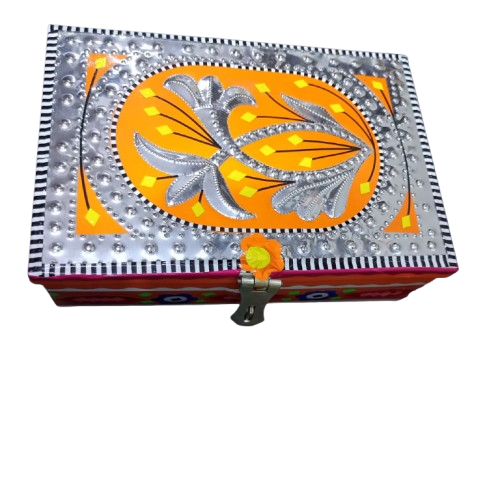 chamakpatti Box(20 by 13):Real Truck Art Design for Storage and Decoration - Image 8