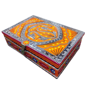 chamakpatti Box(27 by 18:Real Truck Art Design for Storage and Decoration