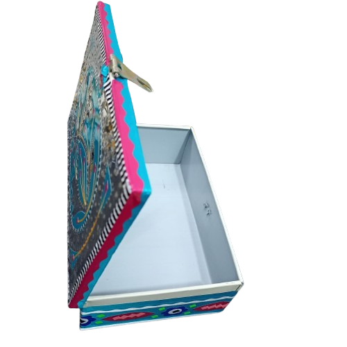 chamakpatti Box(20 by 13):Real Truck Art Design for Storage and Decoration - Image 5