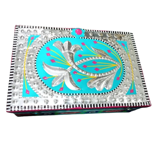 chamakpatti Box(20 by 13):Real Truck Art Design for Storage and Decoration - Image 7