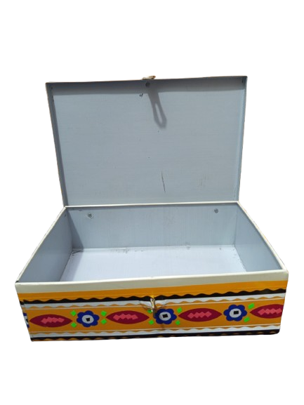 chamakpatti Box(27 by 18):Real Truck Art Design for Storage and Decoration - Image 3