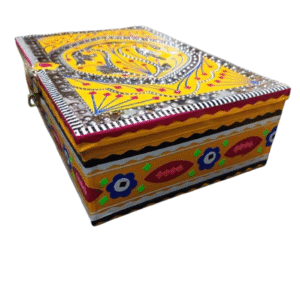 chamakpatti Box(27 by 18):Real Truck Art Design for Storage and Decoration