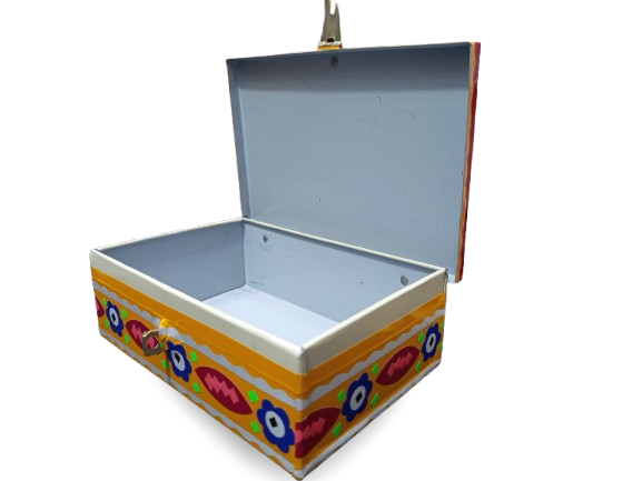chamakpatti Box(20 by 13):Real Truck Art Design for Storage and Decoration - Image 4