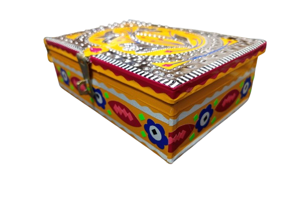 chamakpatti Box(20 by 13):Real Truck Art Design for Storage and Decoration - Image 10