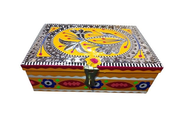 chamakpatti Box(20 by 13):Real Truck Art Design for Storage and Decoration - Image 9