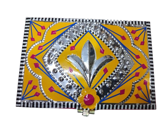 chamakpatti Box(15 by 10.5):Real Truck Art Design for Storage and Decoration - Image 5