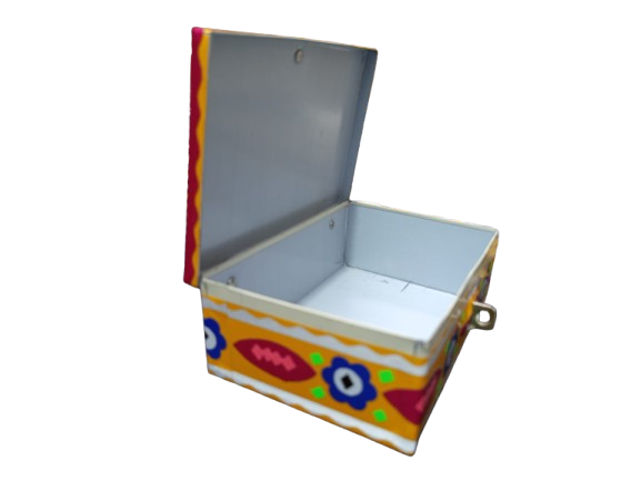 chamakpatti Box(15 by 10.5):Real Truck Art Design for Storage and Decoration - Image 6