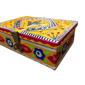 chamakpatti Box(15 by 10.5):Real Truck Art Design for Storage and Decoration