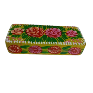 Truck Art Glass Case Size: (L:16cm x W-6cm x H-3.5 cm)