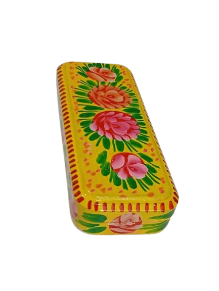 Hand Painted Truck Art Pencil Box (20cm) - Image 5