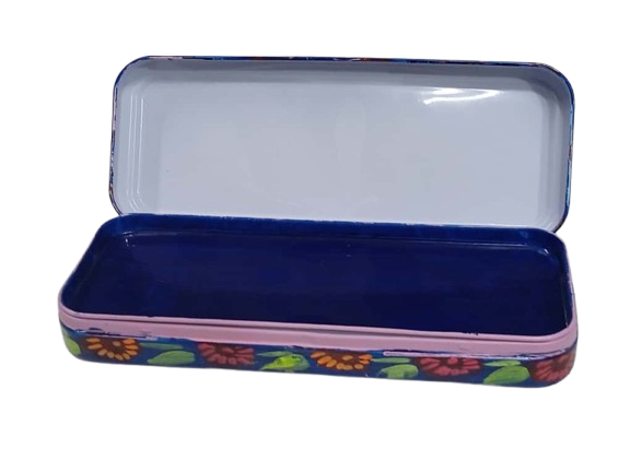 Hand Painted Bundi Pencil Box (20cm) - Image 6