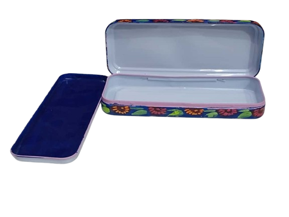 Hand Painted Bundi Pencil Box (20cm) - Image 9
