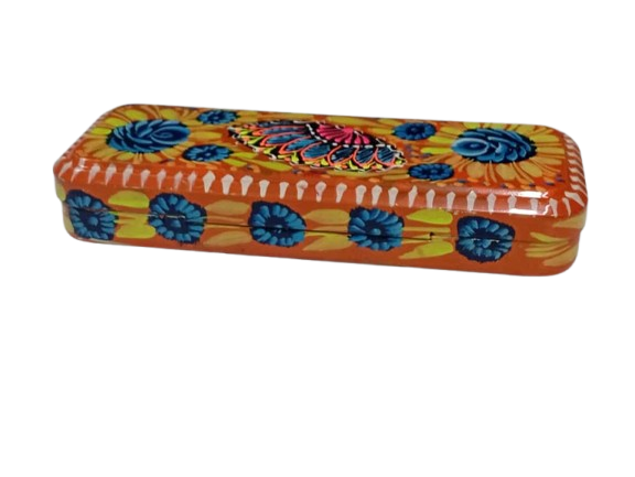 Hand Painted Bundi Pencil Box (20cm) - Image 2