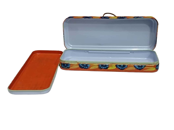 Hand Painted Bundi Pencil Box (20cm) - Image 10