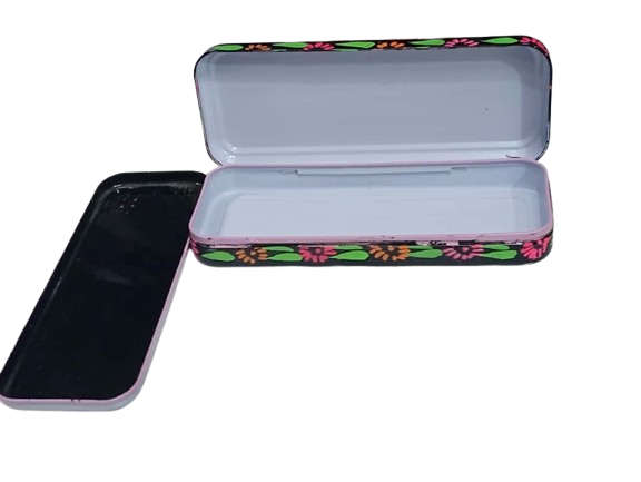 Hand Painted Bundi Pencil Box (20cm) - Image 7