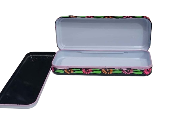 Hand Painted Bundi Pencil Box (20cm) - Image 8