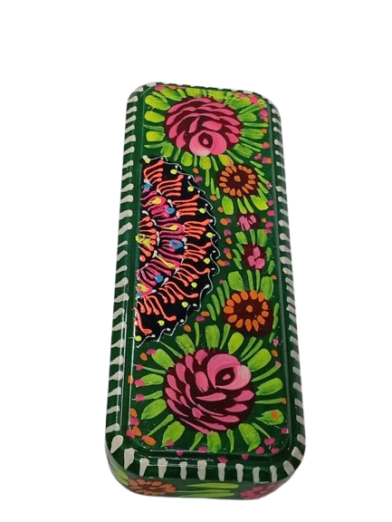 Hand Painted Bundi Pencil Box (20cm) - Image 4