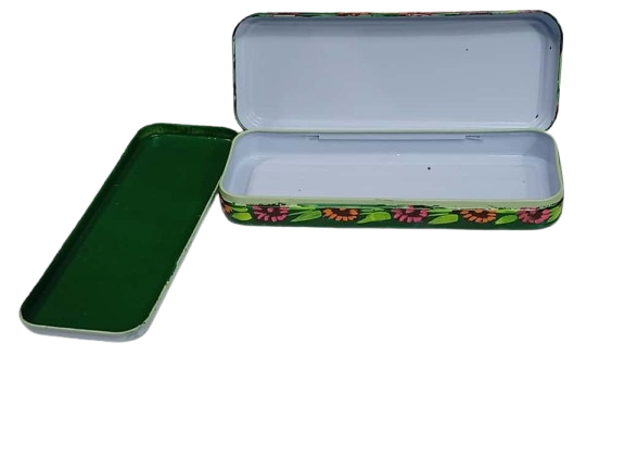 Hand Painted Bundi Pencil Box (20cm) - Image 6