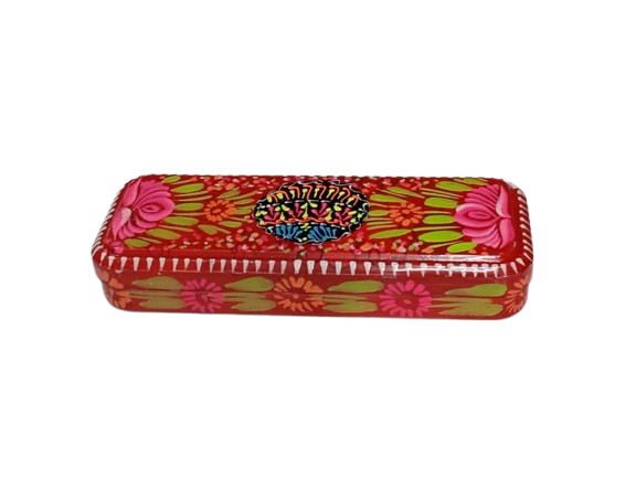Hand Painted Bundi Pencil Box (20cm) - Image 3
