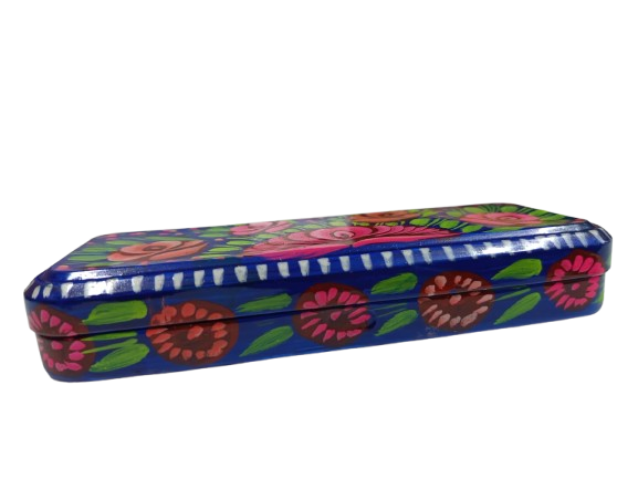 Hand Painted Truck Art Pencil Box (20cm) - Image 2