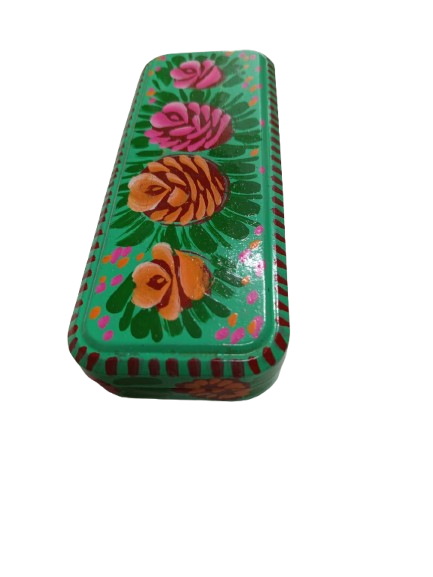 Hand Painted Truck Art Pencil Box (20cm) - Image 4