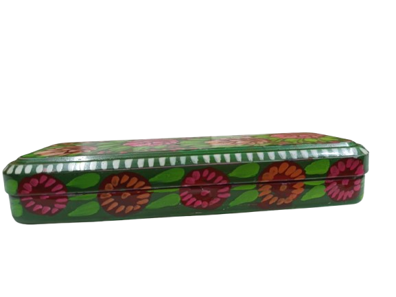 Hand Painted Truck Art Pencil Box (20cm) - Image 2