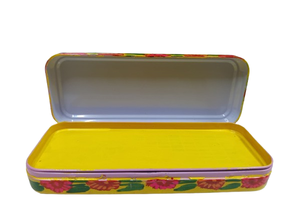 Hand Painted Bundi Pencil Box (20cm) - Image 4