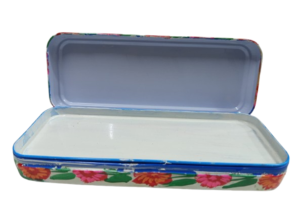 Hand Painted Bundi Pencil Box (20cm) - Image 5