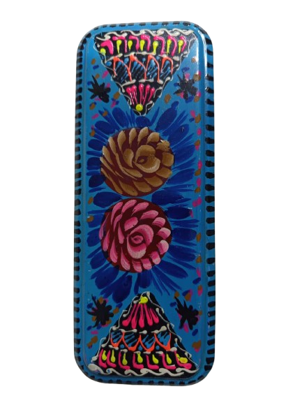Hand Painted Bundi Pencil Box (20cm) - Image 3