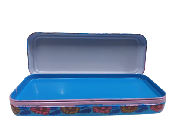 Hand Painted Bundi Pencil Box (20cm) - Image 2