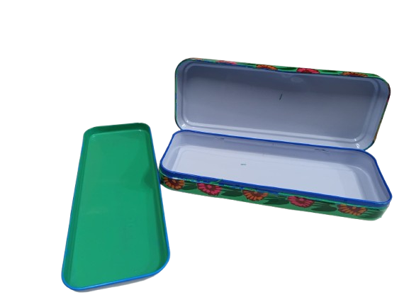 Hand Painted Bundi Pencil Box (20cm) - Image 4