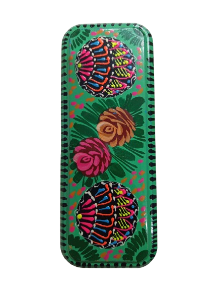 Hand Painted Bundi Pencil Box (20cm) - Image 7