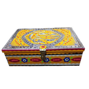 chamakpatti Box(27 by 18):Real Truck Art Design for Storage and Decoration