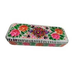 Hand Painted Bundi Pencil Box (20cm)
