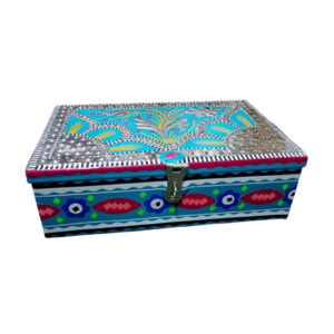 chamakpatti Box(24.5 by 16):Real Truck Art Design for Storage and Decoration