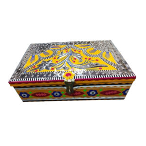 chamakpatti Box(24.5 by 16):Real Truck Art Design for Storage and Decoration