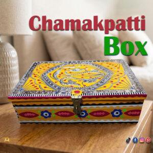 chamakpatti Box(27 by 19):Real Truck Art Design for Storage and Decoration