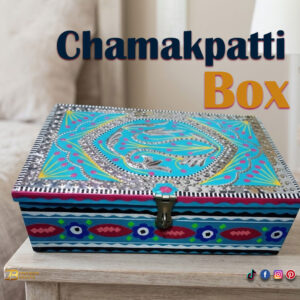 chamakpatti Box(27 by 19):Real Truck Art Design for Storage and Decoration