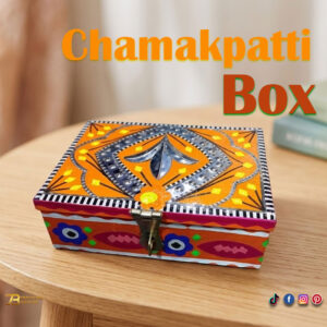 chamakpatti Box(16 by 11):Real Truck Art Design for Storage and Decoration