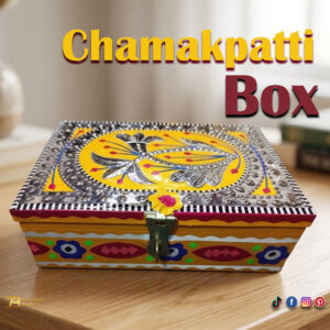 chamakpatti Box(20 by 14):Real Truck Art Design for Storage and Decoration