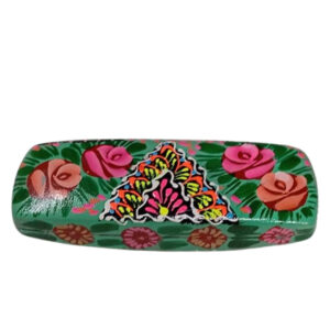 Bundi Glass Case Size: (L:16cm x W-6cm x H-3.5 cm)