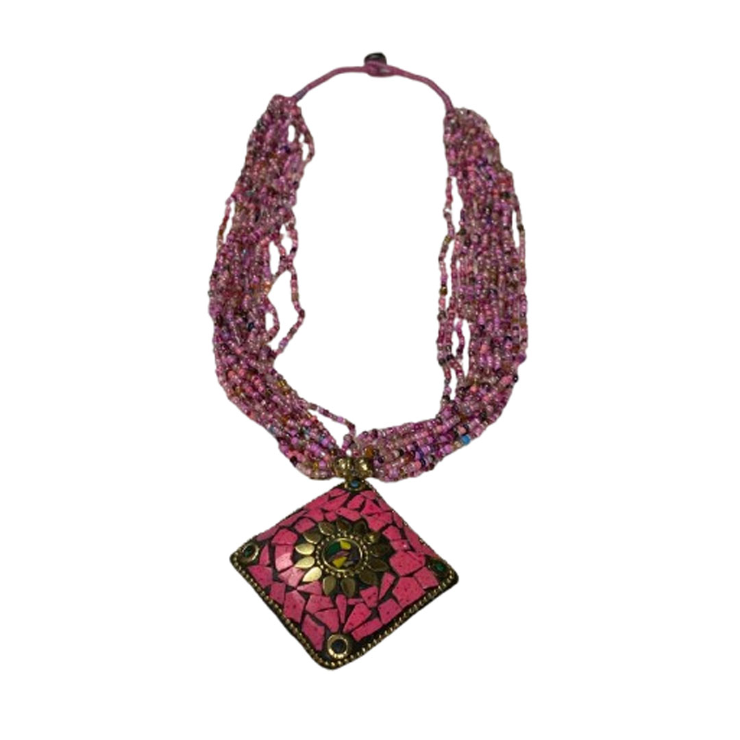 FASHION PEARL SHELL STYLE NECKLACE