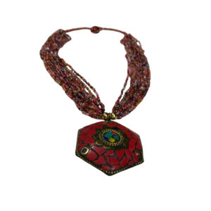 FASHION PEARL SHELL STYLE NECKLACE