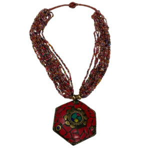 FASHION PEARL SHELL STYLE NECKLACE