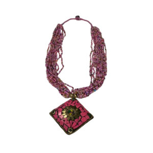 FASHION PEARL SHELL STYLE NECKLACE